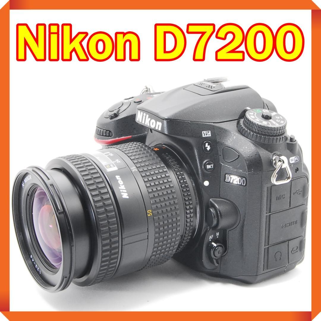 ✨ Nikon D7200 一眼レフ カメラ スマホ転送 ニコン 高速連写