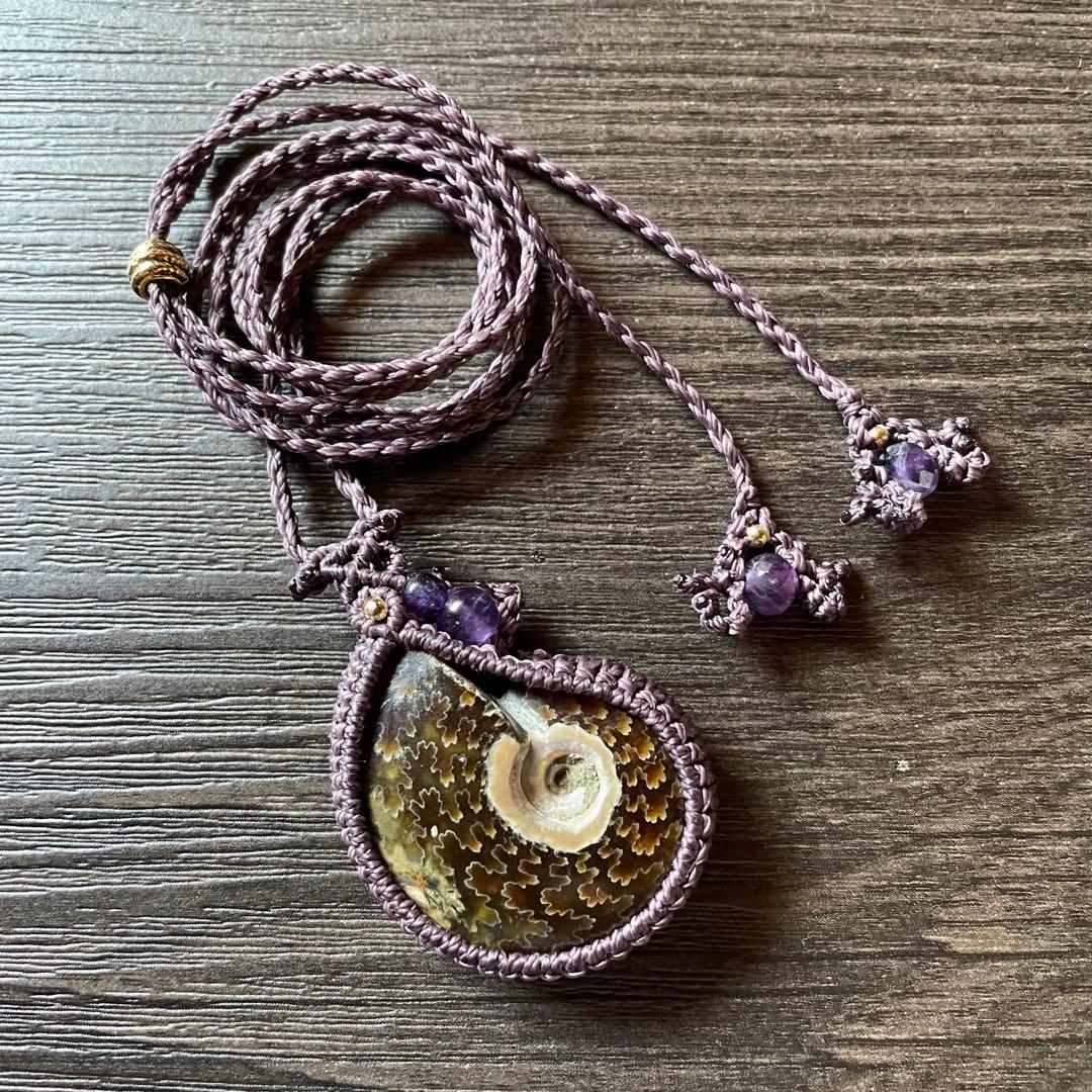 まるぺこ。。様 専用 マクラメ編みペンダント4点