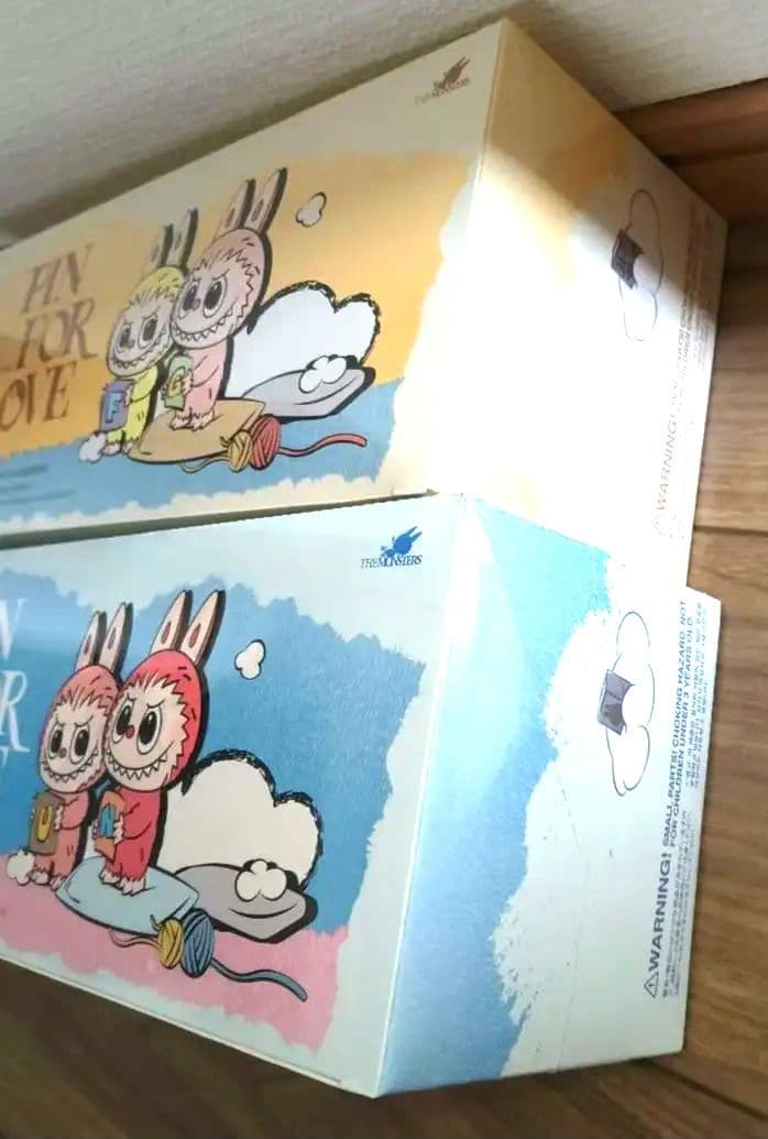 【本日迄限定特価】PIN FOR LOVE イニシャル　ラブブ　2箱セット