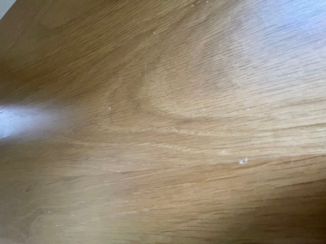 無印　リビングでもダイニングでもつかえるテーブル・４・オーク材