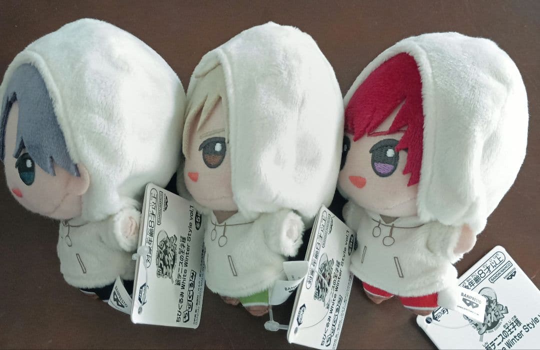 新テニスの王子様 ちびぐるみ WhiteWinterStyle vol.1 3種 - メルカリ