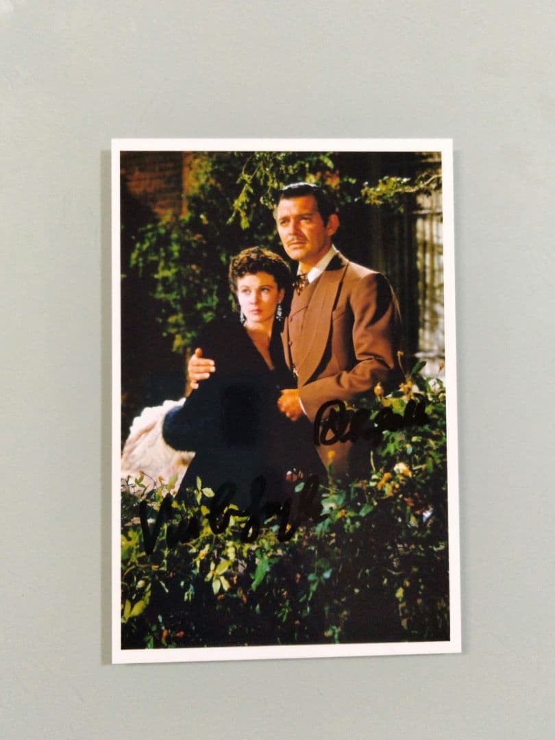 Clark Gable （クラークゲーブル）直筆サイン（鑑定書付き） Clark