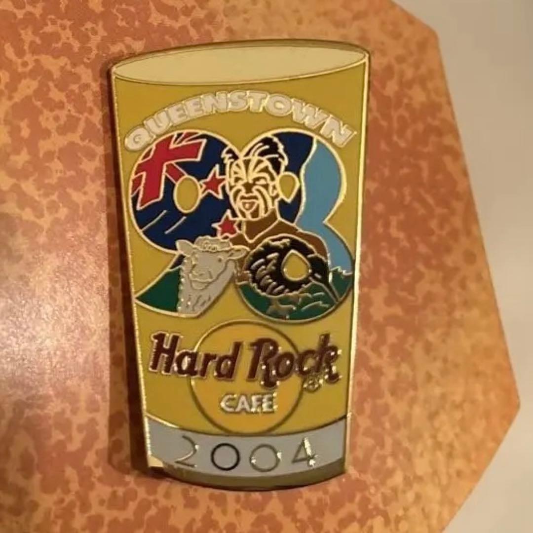 ハードロックカフェ ピンバッジ ニュージーランド クイーンズタウン
