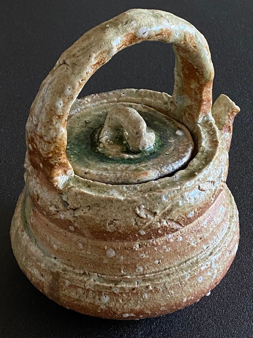 信楽焼 土瓶 井村侊生 #3501