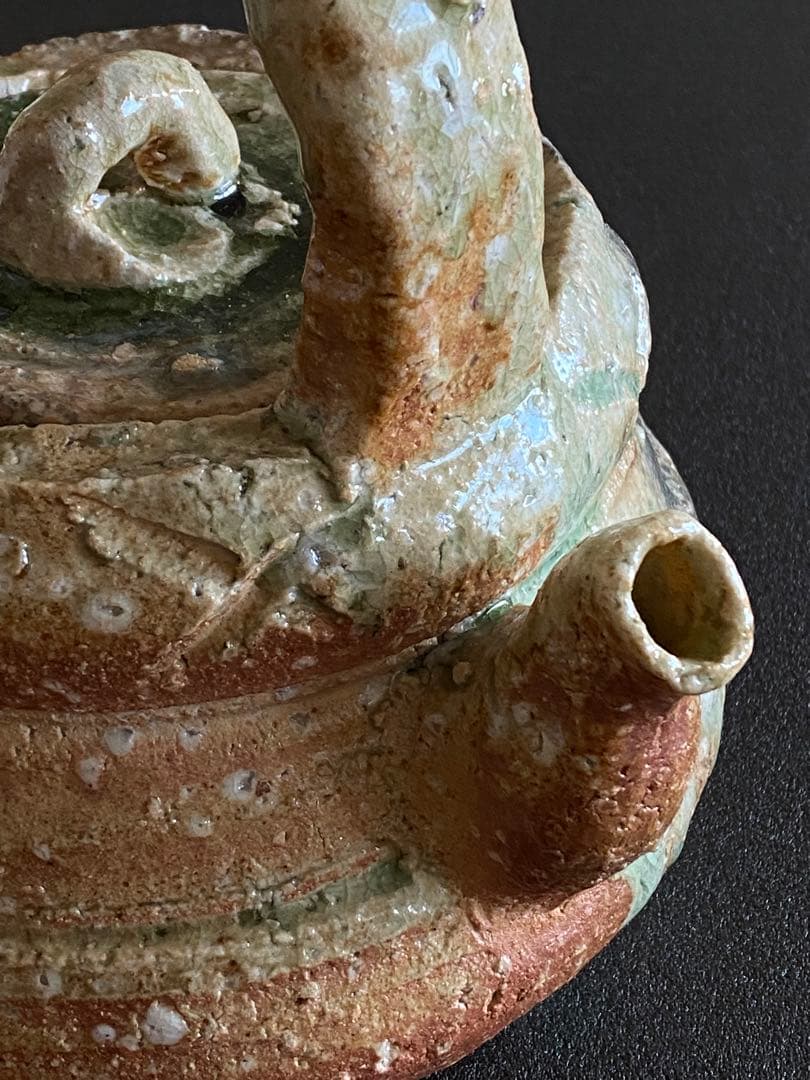 信楽焼 土瓶 井村侊生 #3501