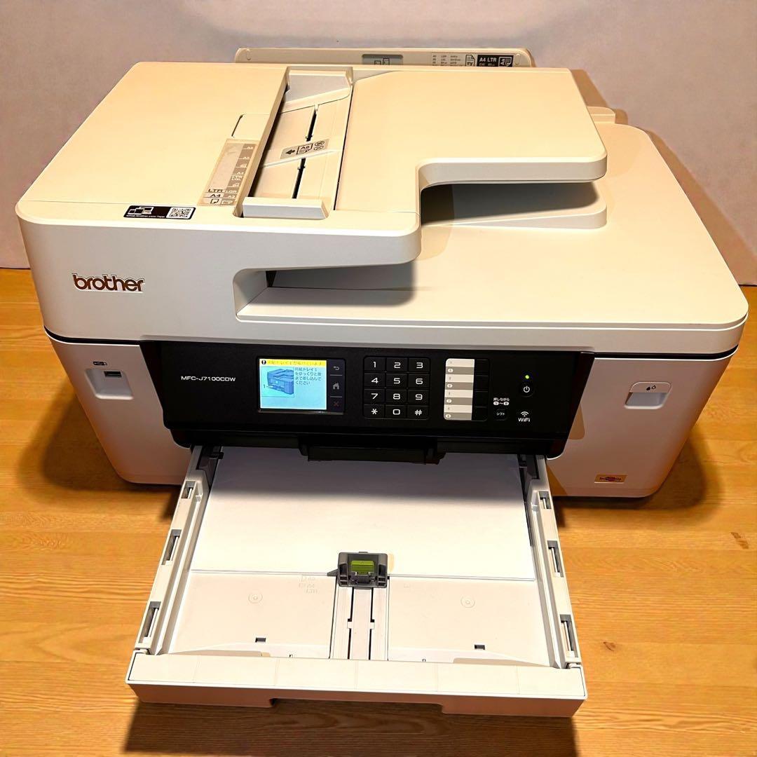 極美品✨brother MFC-J7100CDW A3対応 複合機 プリンター - メルカリ