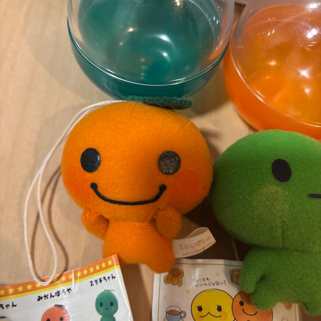 みかんぼうや　当時　ガチャガチャ　 ストラップ　ぬいぐるみマスコット