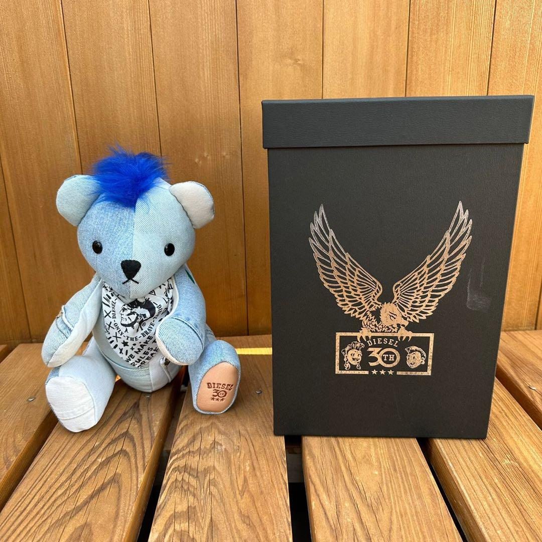 DIESEL 30周年記念 日本限定 100体限定 デニム再構築 テディベア