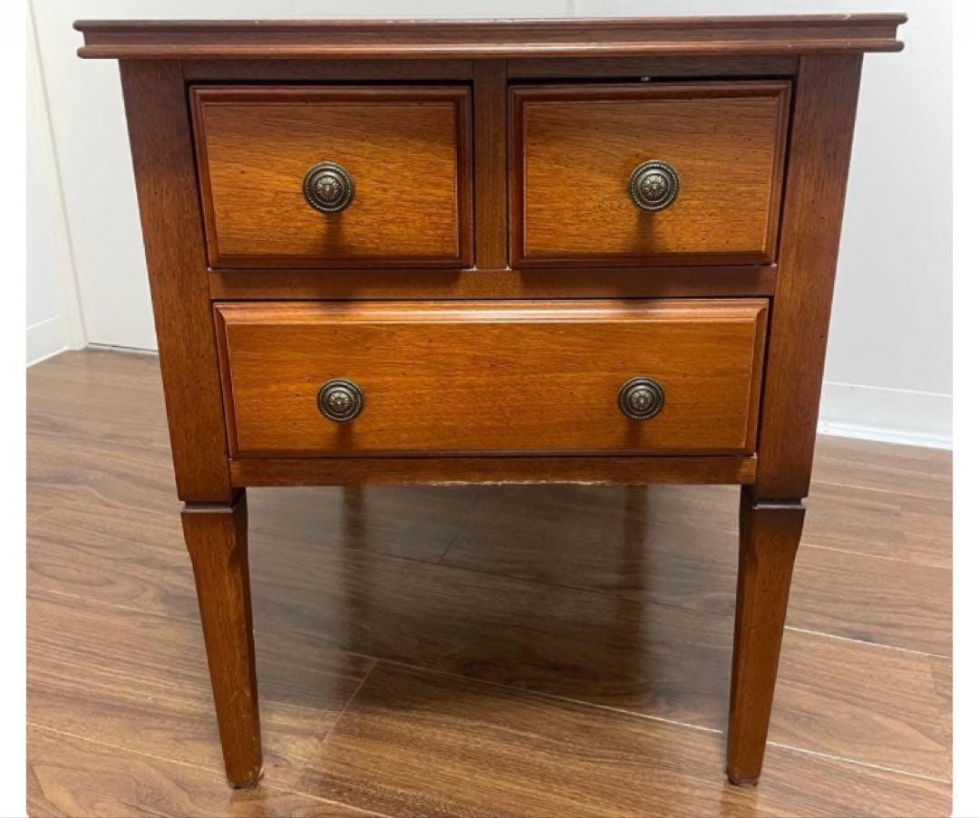 コスガKOSUGA木製サイドテーブル コスガ ナイトテーブル 幅50×奥行48×高さ