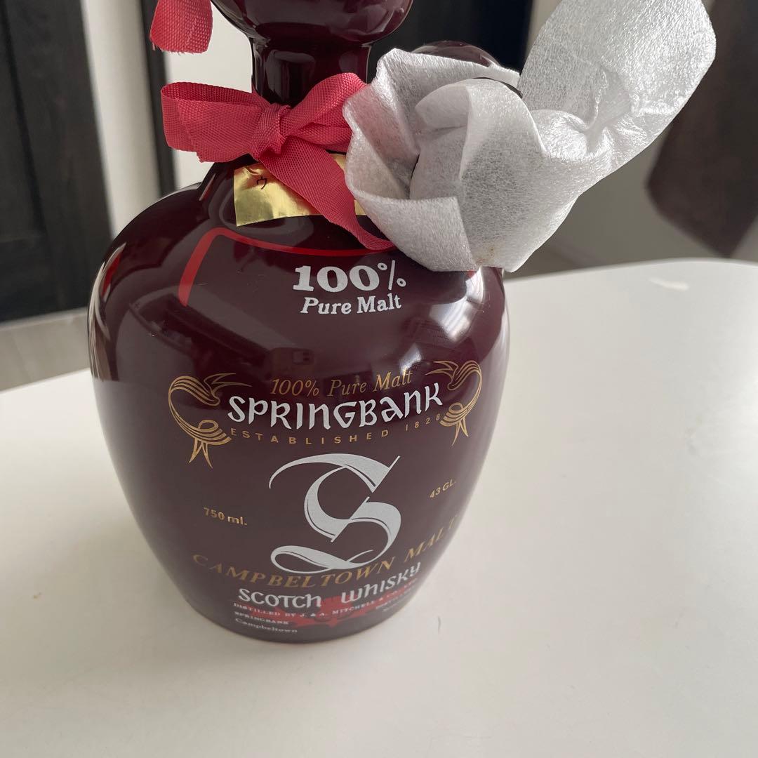 未開封 スプリングバンク キャンベルタウンスコッチウイスキー 750ml