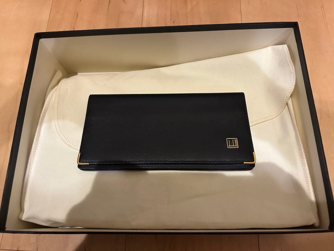 Alfred Dunhill ロック付きクラッチバッグ ブラック