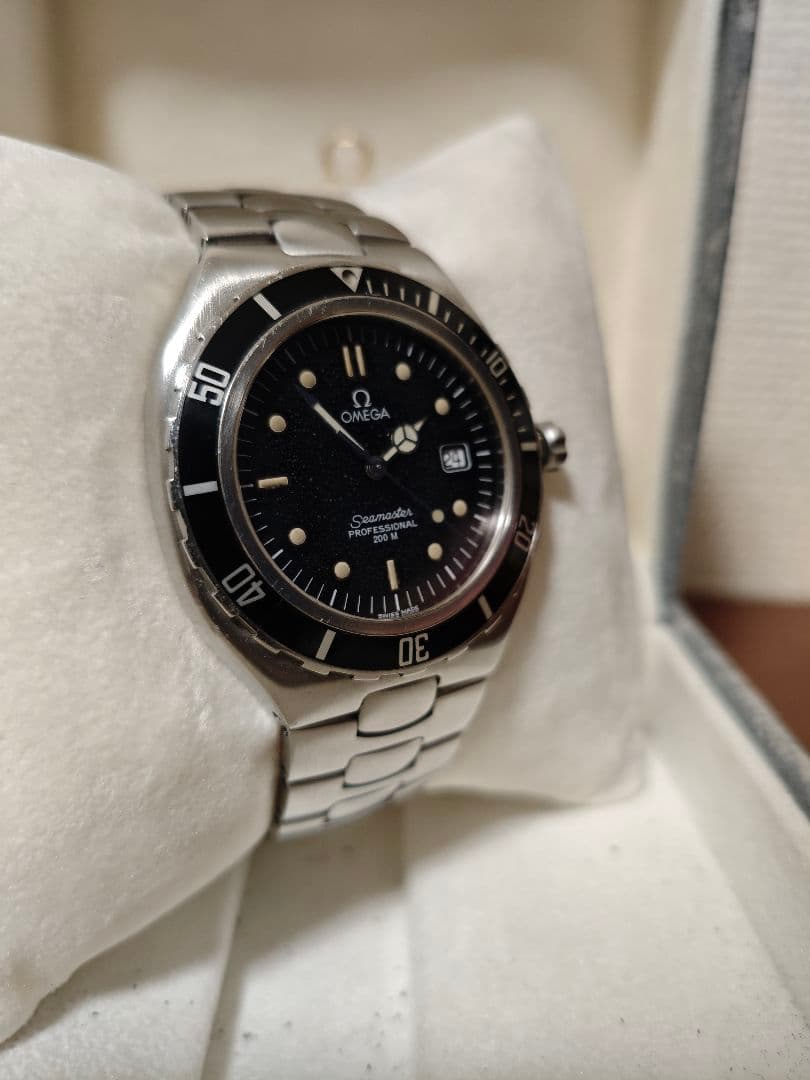 最終価格★プレボンド ラージ ベンツ針 六角リューズ シーマスター200 オメガ