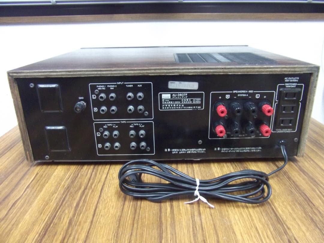 SANSUI （サンスイ） プリメインアンプ AU-D607F - メルカリ