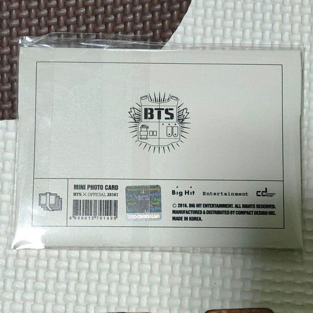 新品未開封◇ BTS 防弾少年団 2nd MUSTER ミニフォトカードセット