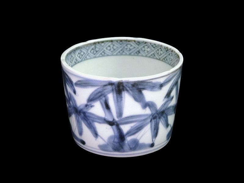 古伊万里 染付 竹笹の図 蕎麦猪口 D372AS-fbue - メルカリ