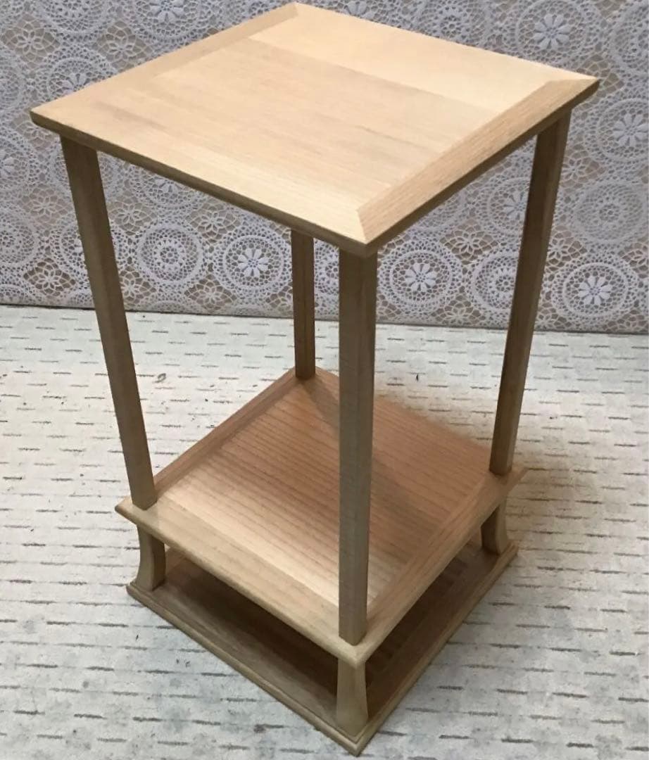 茶道具 小卓 桐小卓 指物師 宗慶 作 N73K Yahoo!オークション -「桑小