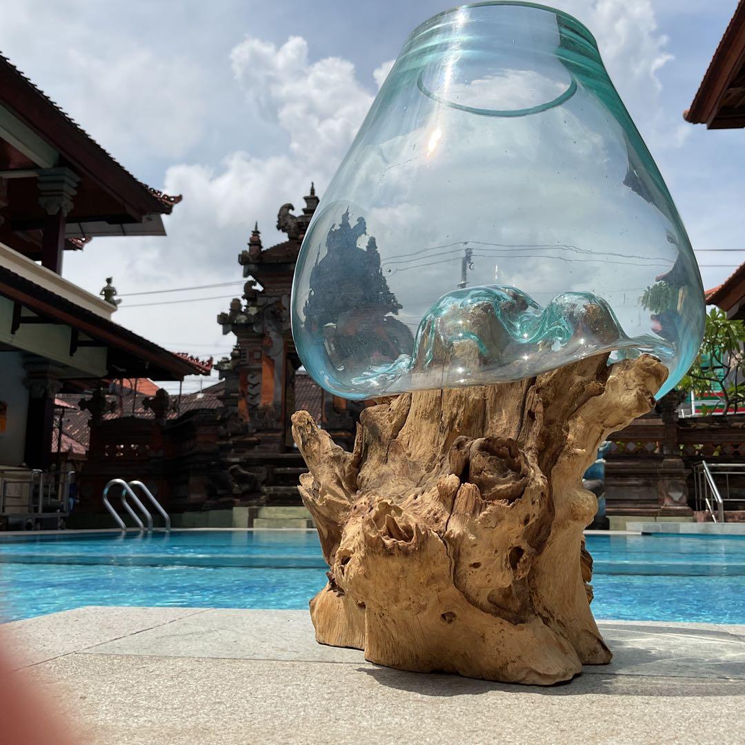 新入荷】フィッシュボール(流木ガラス水槽)L size 魚用品・水草