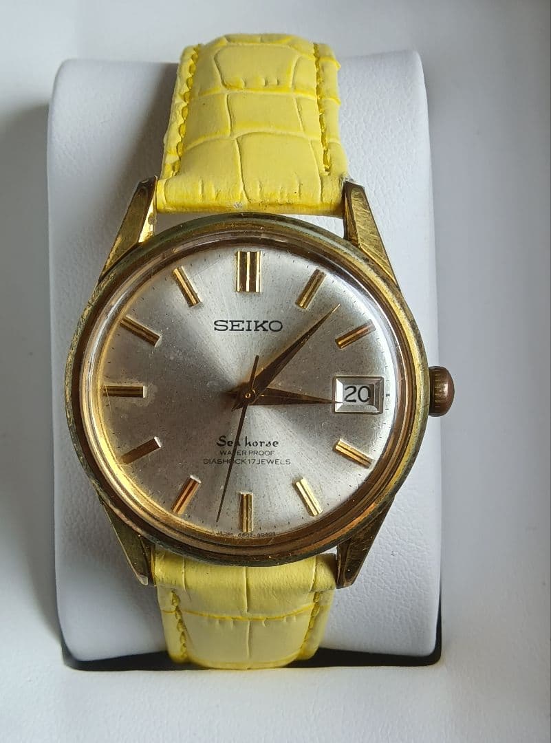 再値下げ!レアヴィンテージ SEIKO Seahorse 手巻き時計動作品
