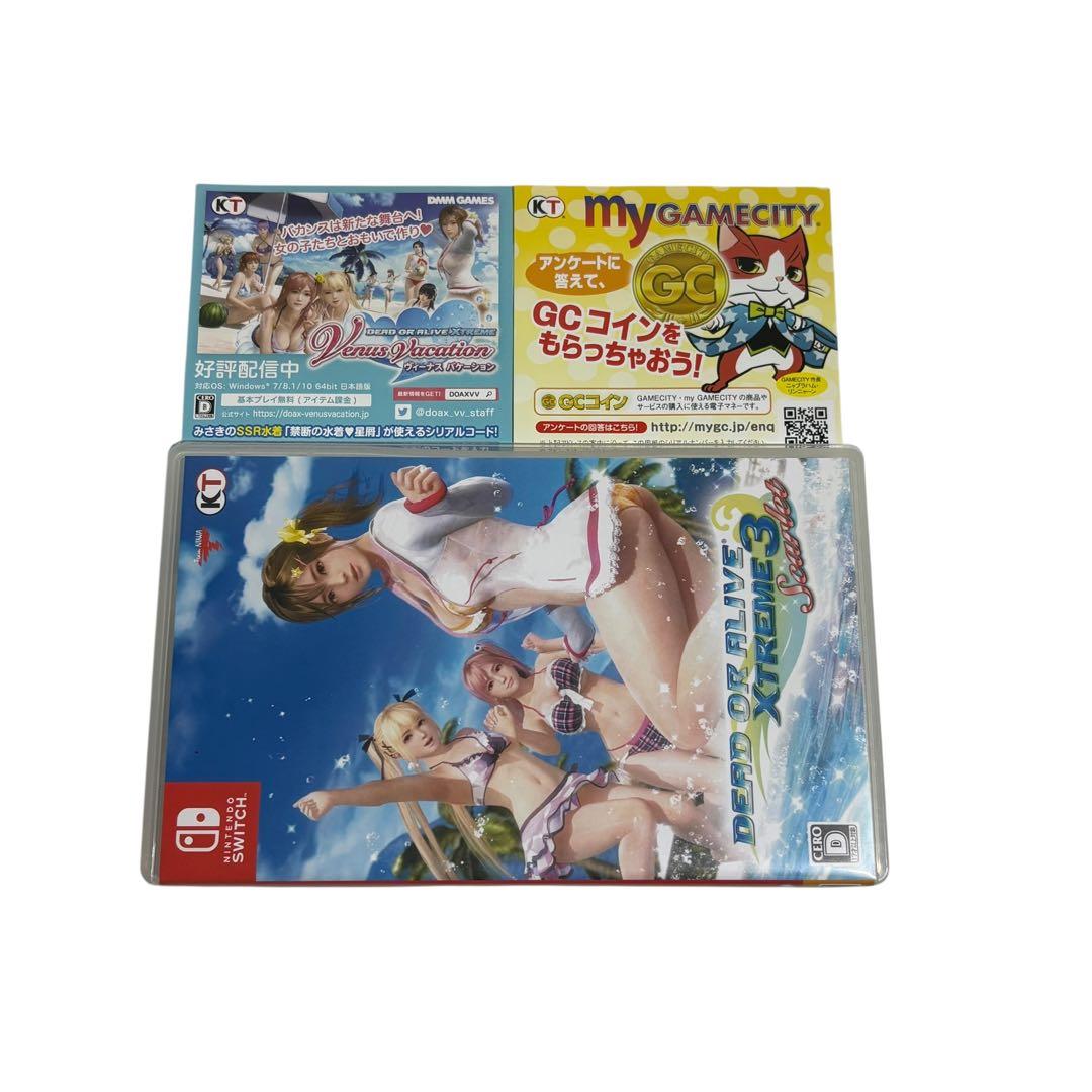 DEAD OR ALIVE Xtreme 3 Scarlet 　通常版