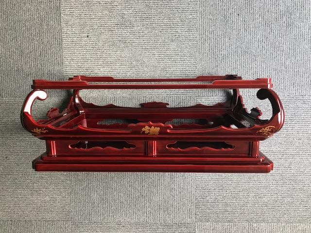 輪島塗　花台　美品