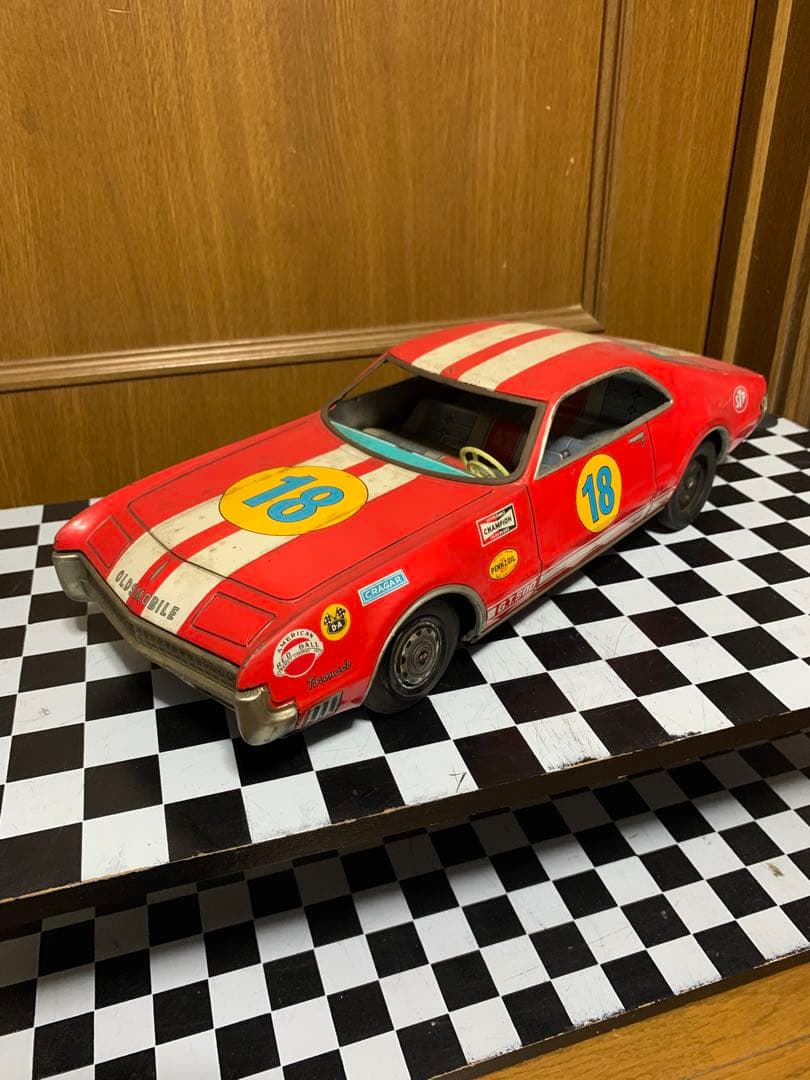 超激レア❣️❣️アサヒ玩具ATC 当時物 日本製ブリキ オールズモービル トロネード