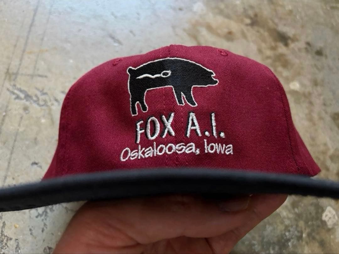 超激レアUSAデッドストック企業系トラッカーキャップ - メルカリ