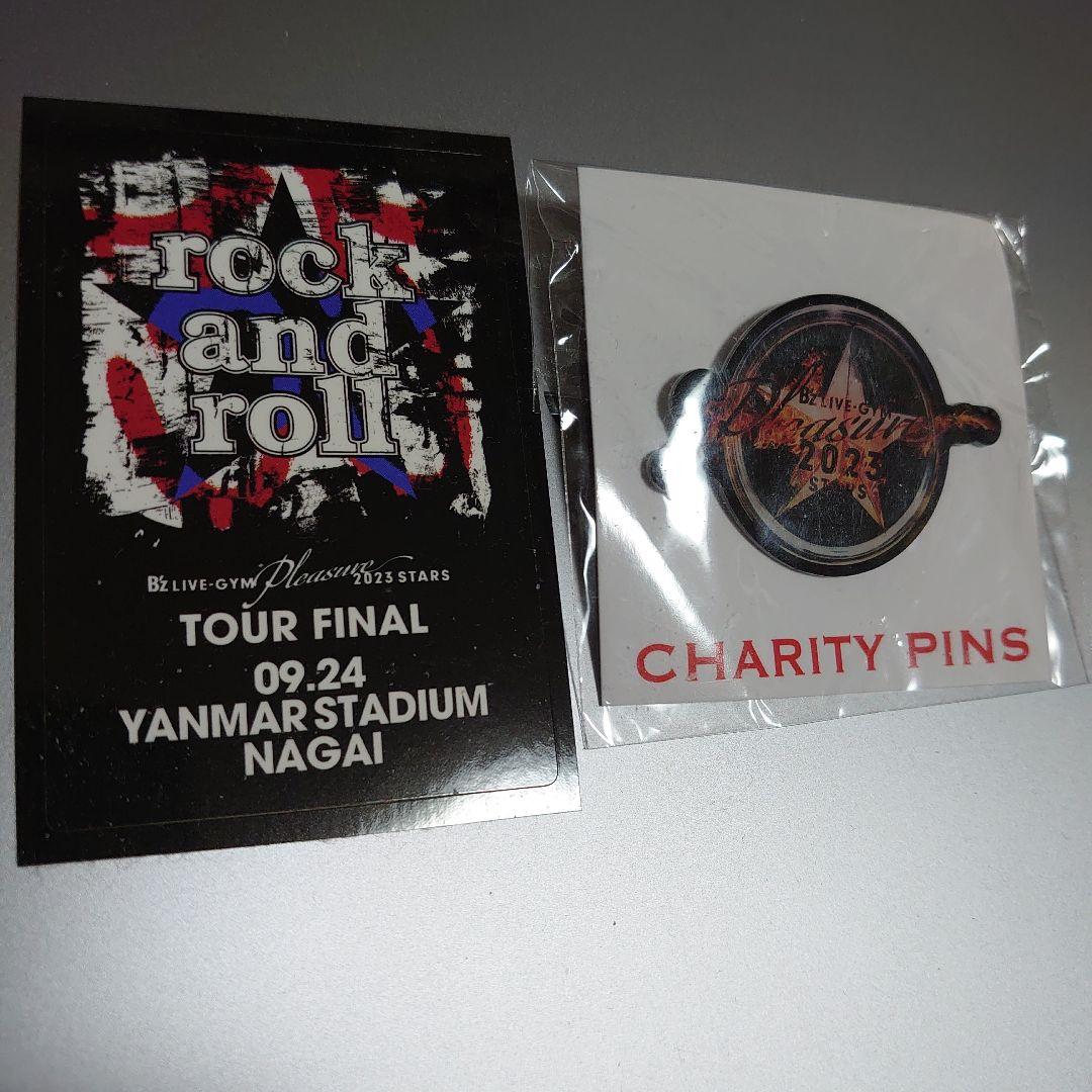 B'zLIVE-GYM Pleasure2023STAR✭Sステッカーピンバッジ