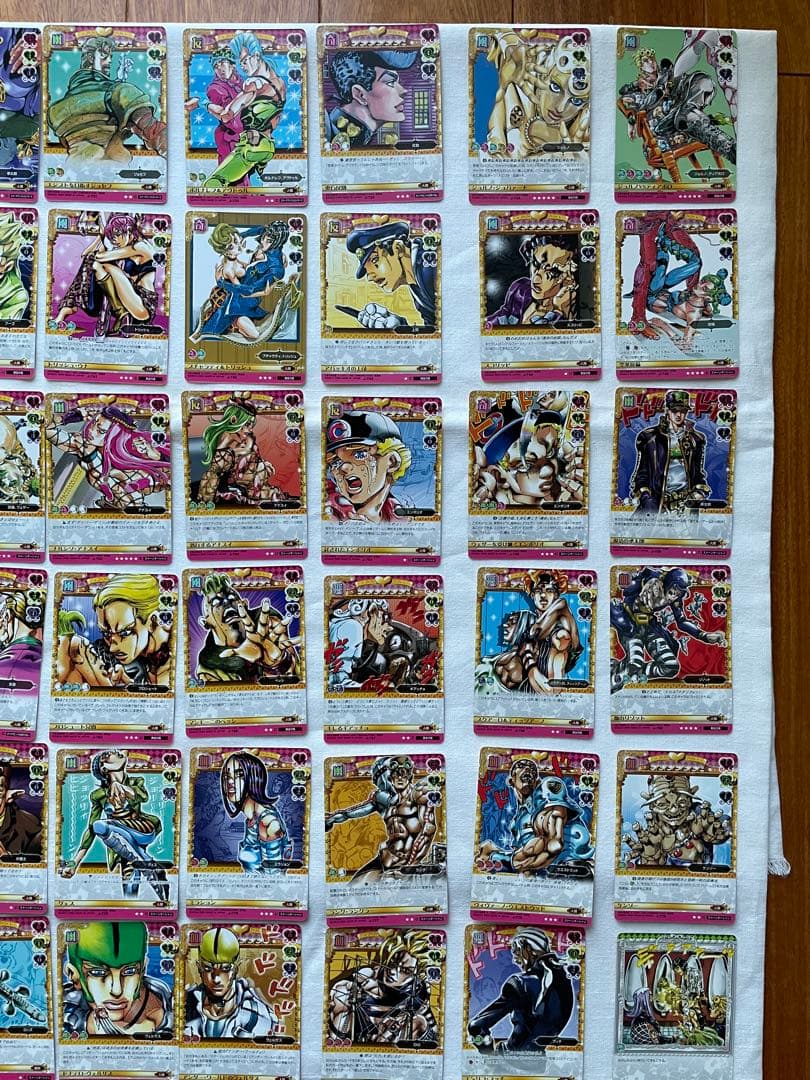 ジョジョの奇妙な冒険 ABC 題8弾 コモンカード/アンコモンカード 全90種