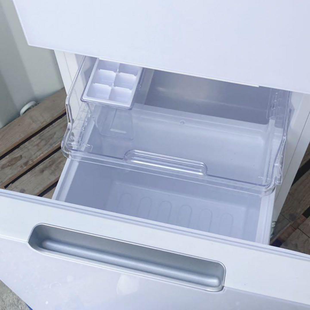 324取付無料！SHARPプラズマクラスター搭載ホワイトガラスドア冷蔵庫！洗濯機