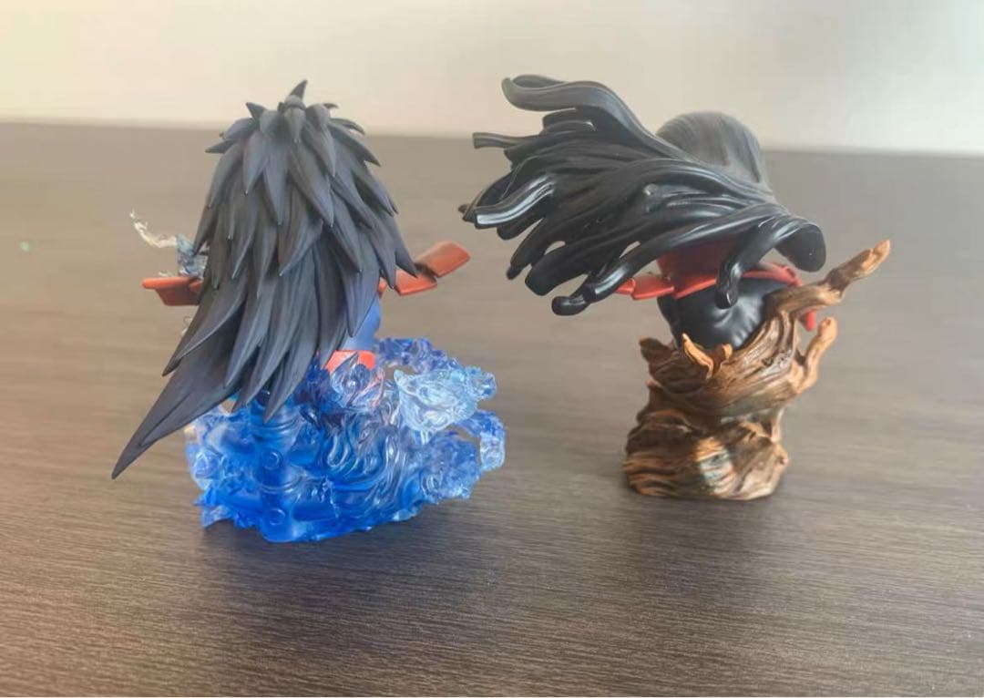 NARUTOナルト うちはマダラ ガレージキット ガレキ スタチュー②④