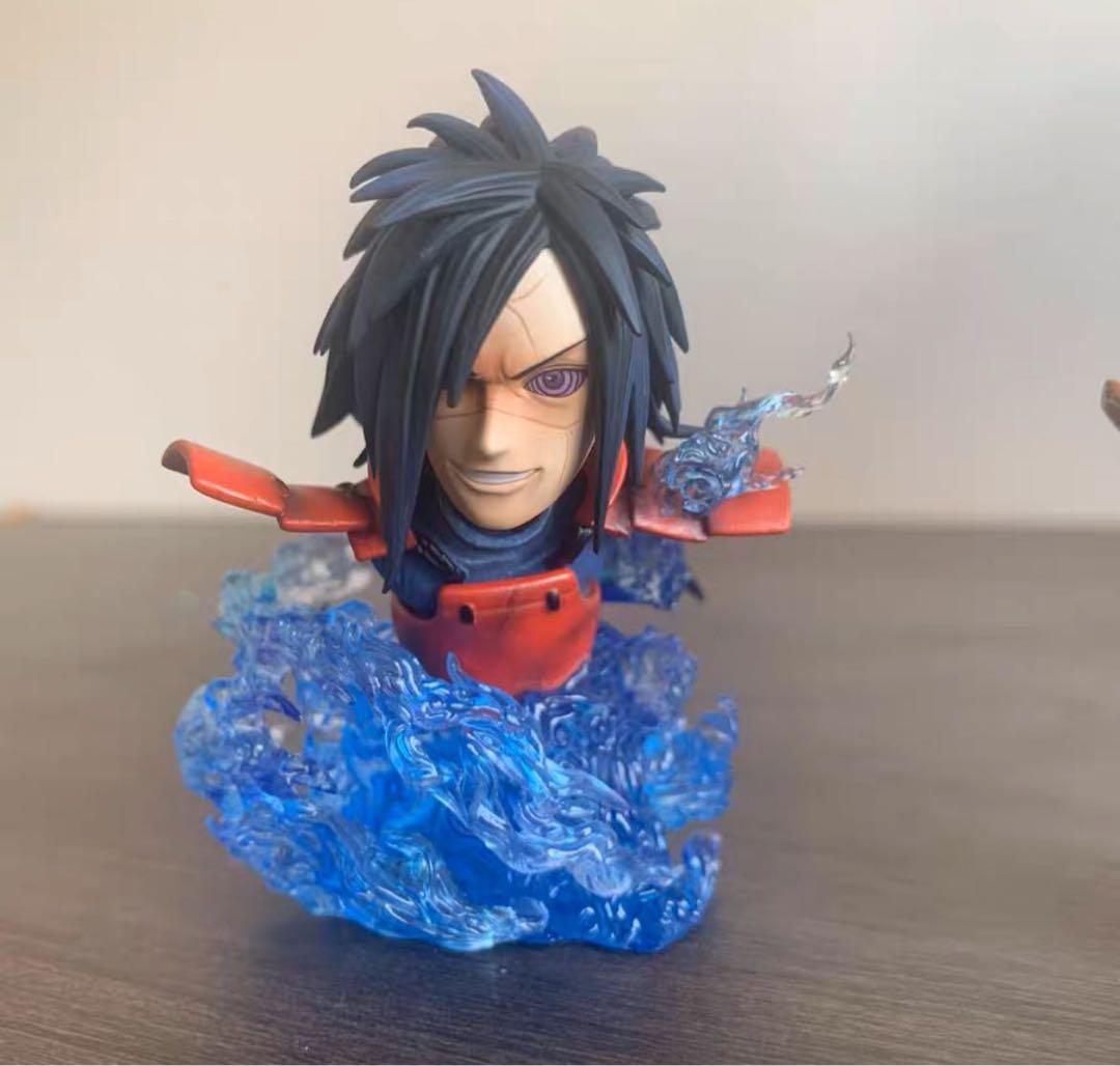 NARUTOナルト うちはマダラ ガレージキット ガレキ スタチュー②④