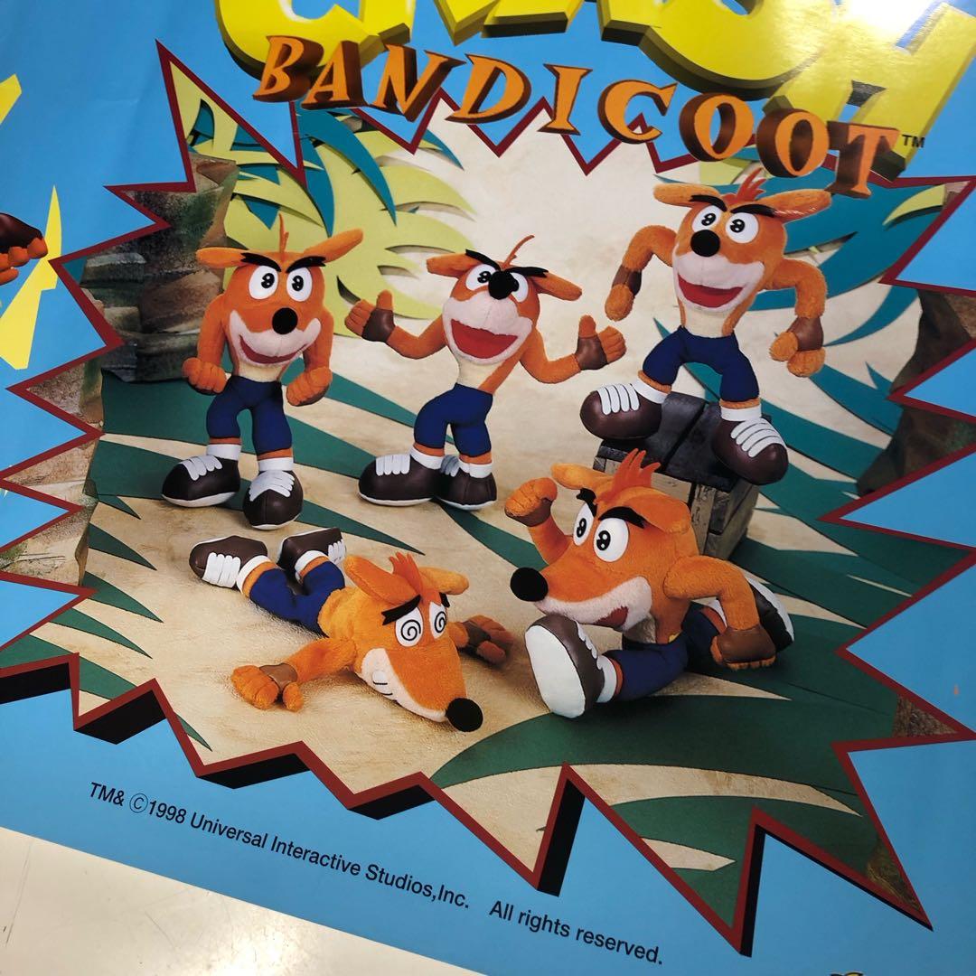 クラッシュ・バンディクー 販促用ポスター - メルカリ