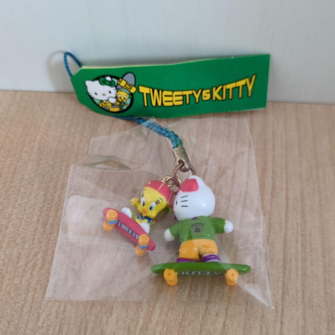 キティ ご当地ストラップ TWEETY＆KITTY
