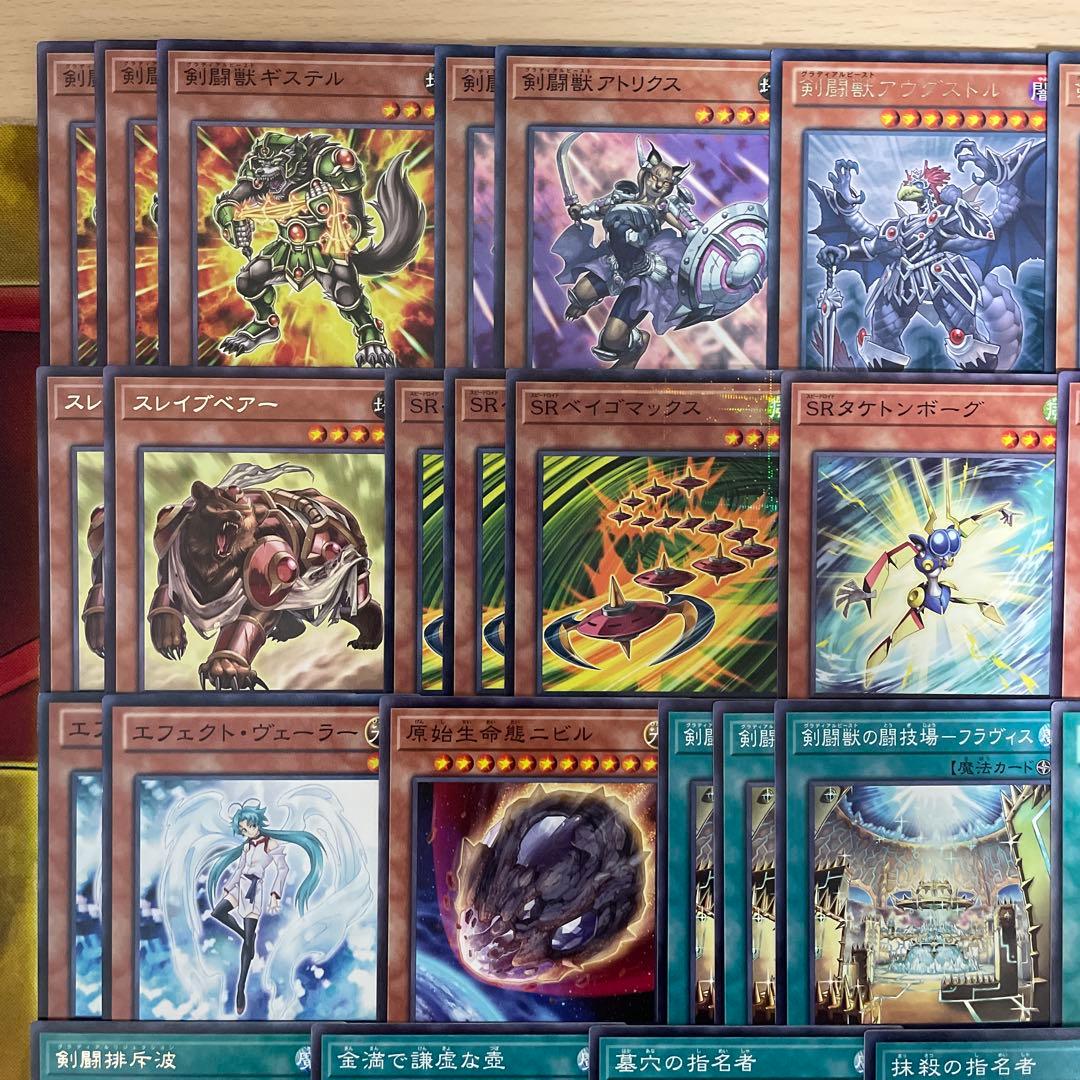 大会優勝構築 剣闘獣デッキ スレイブパンサー ドミティアノス ヘラクレイノス