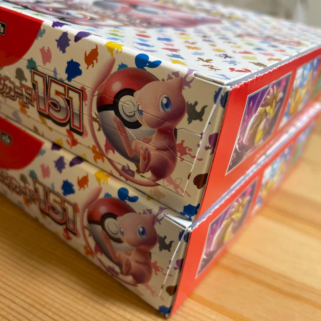 【BOX】ポケモンカード151 シュリンクなし　2box