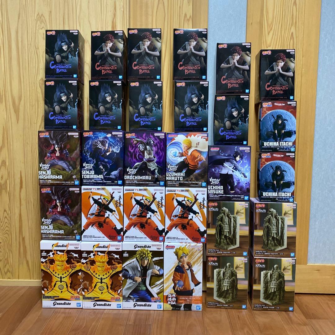 ナルト疾風伝 フィギュアまとめ売り30個セットNARUTO