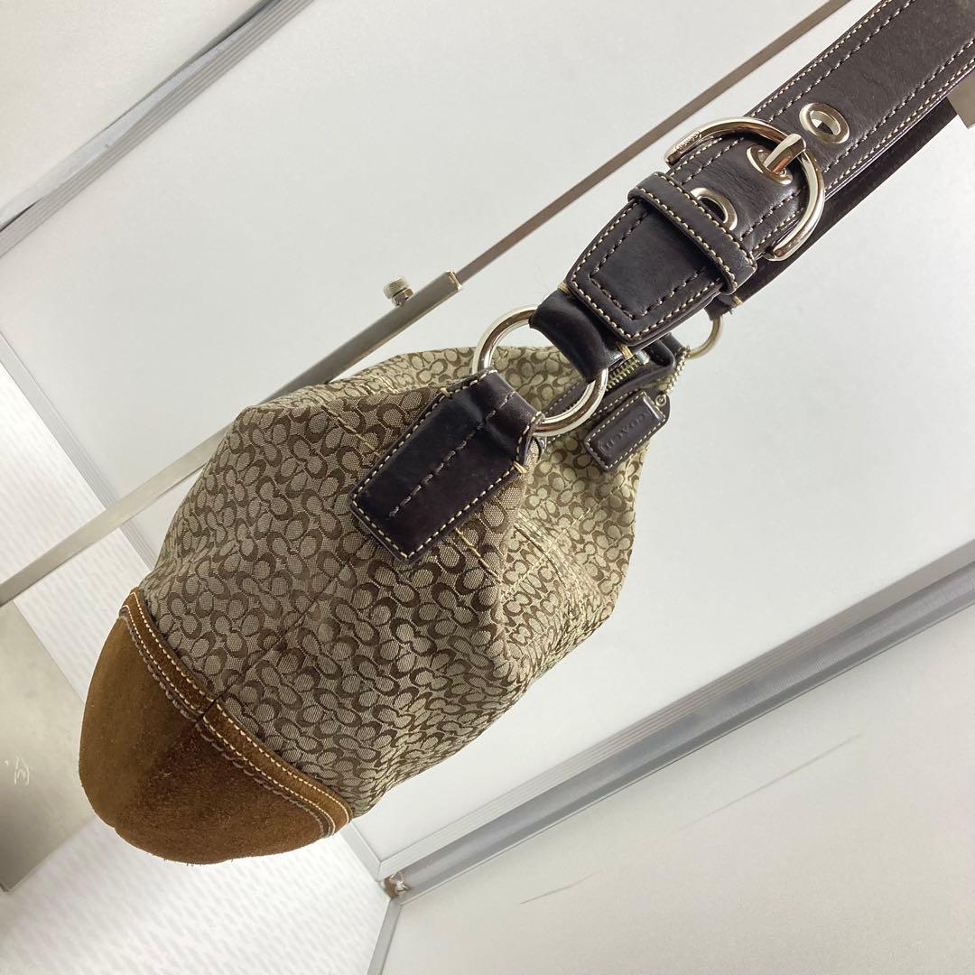 バッグ COACH Shoulder Bag Hobo half moon round