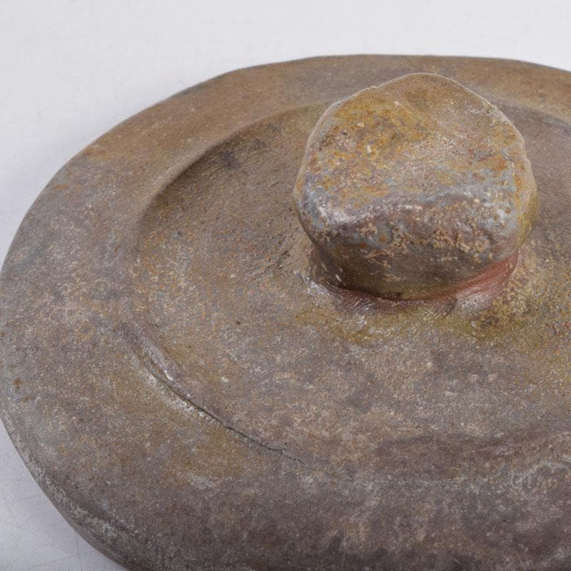 備前焼 木村利正作 双耳水指 共箱 C 8459A - メルカリ