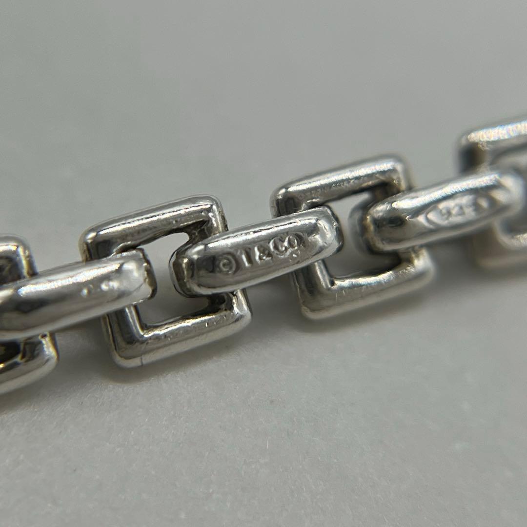ティファニー TIFFANY オーバル スクエアリンクチェーン ブレスレット