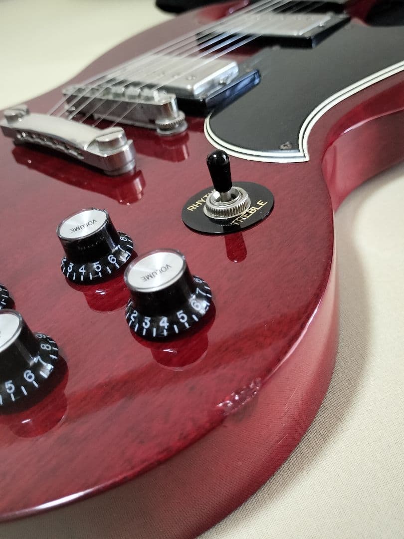 Epiphone エピフォン SG チェリー セットネックG-400 初心者最適