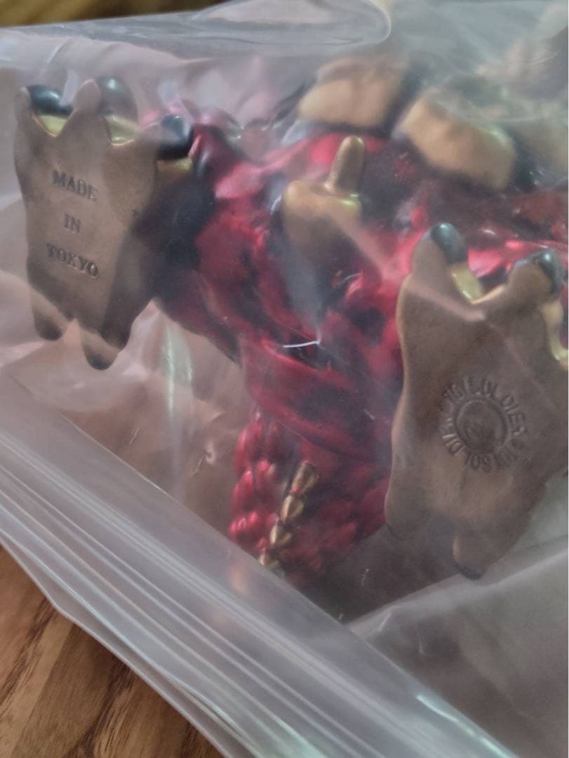 TOY SOLDIER 珍龍 赤 後藤彩色所 ソフビ インディーズ