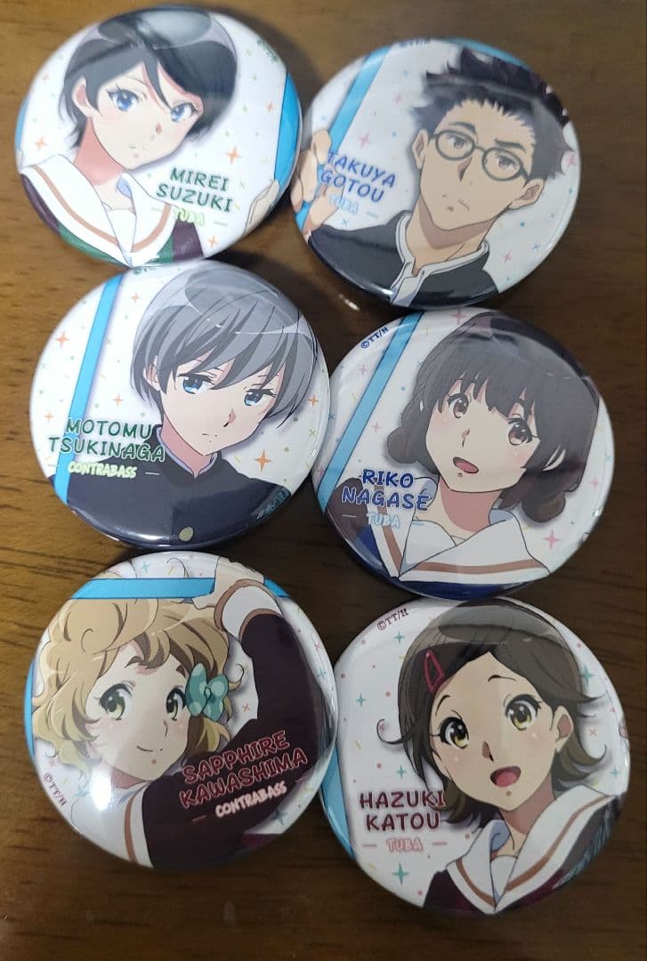新北宇治高校吹部紹介 缶バッジコレクション【第6弾】 （バラ売り不可