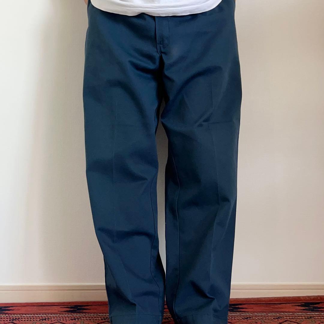 90s USA製 Dickies 874 ワークパンツ ネイビー Talon - メルカリ