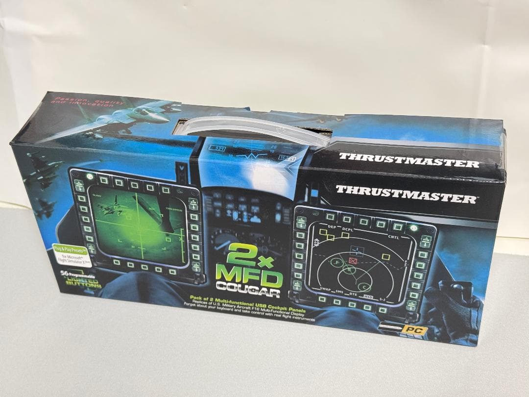 Thrustmaster コックピットパネル MFD Cougar