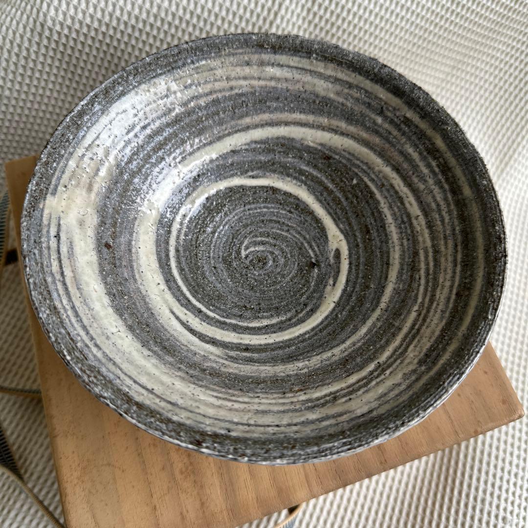 ★ 茶碗　白釉刷毛目　船木研児　★ 茶道具　茶盌