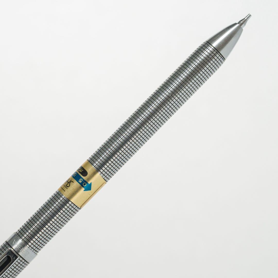 ゼブラ 初代 シャーボ 格子柄 多機能ボールペン シャーペン - メルカリ