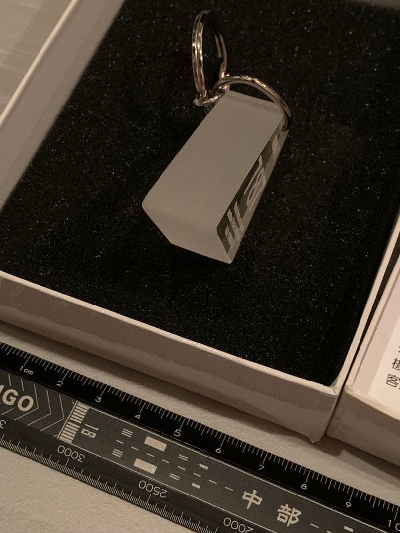 ANA B787 窓 メモリアルキーホルダー アウターペーン 全日空 実機