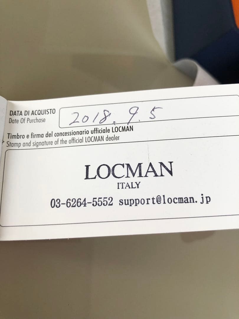 LOCMAN モンテクリストクロノグラフオートマチック