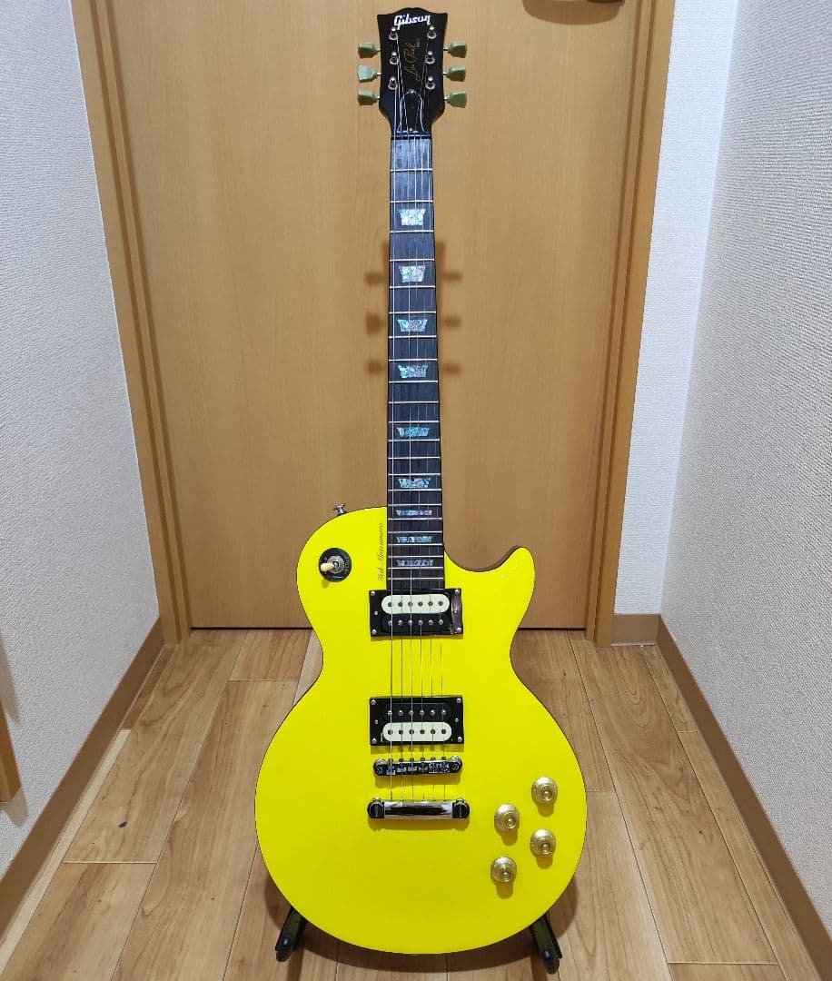 ノーブランド カスタム品 イエローレスポール - メルカリ
