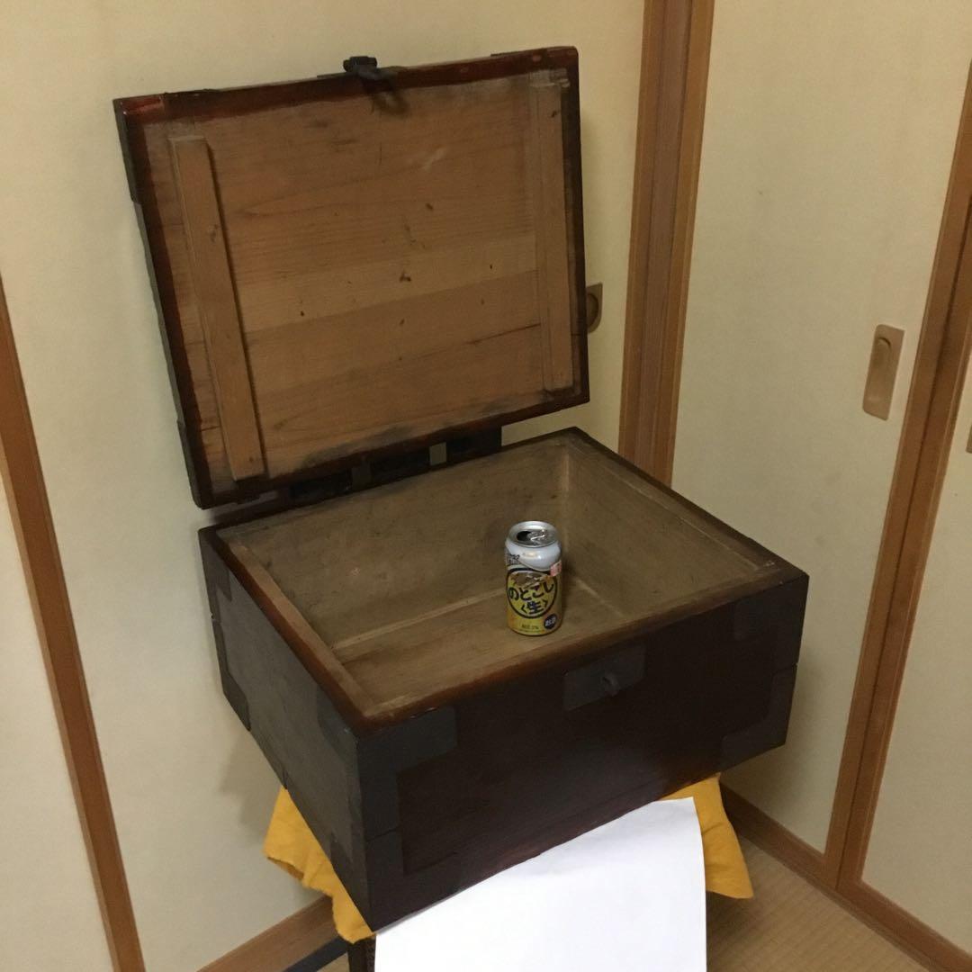 昔の箱です、重いです。　難あり